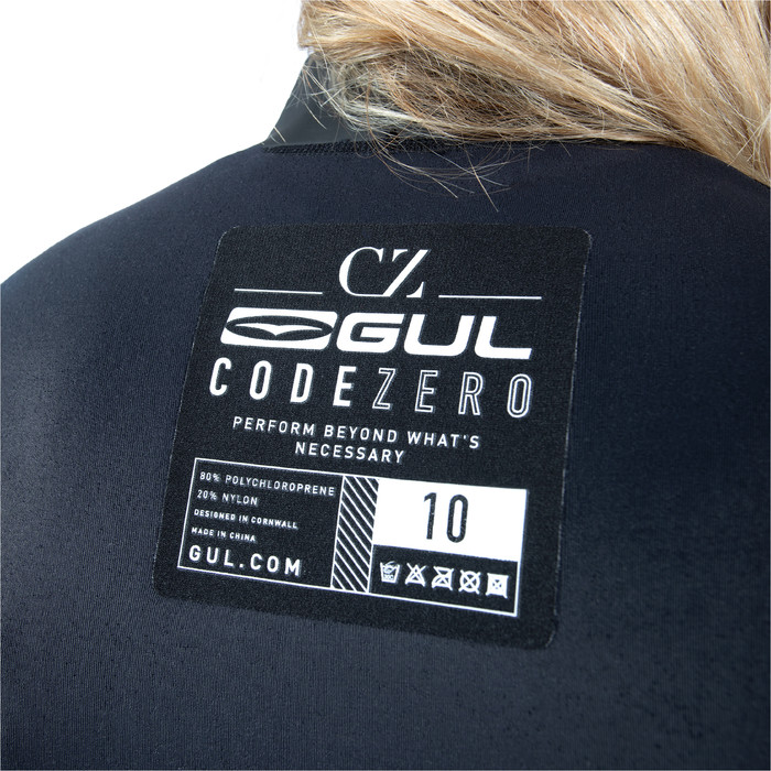 2025 Gul Womens Code Zero 1mm Thermo Top AC0112/C2  - Black